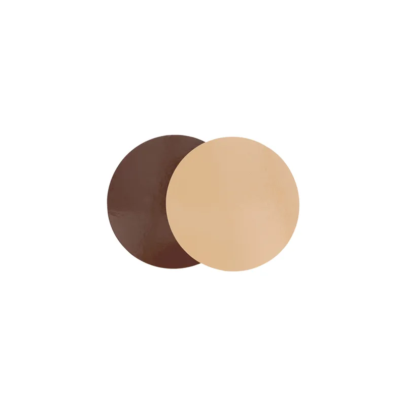 BASE POUR GÂTEAU DEUX FACES 1100 G/M2 Ø 26 CM CHOCOLAT/PRALINÉ CARTON (100 UNITÉ) BASE POUR GÂTEAU DEUX FACES 1100 G/M2 Ø 26 CM CHOCOLAT/PRALINÉ CARTON (100 UNITÉ)