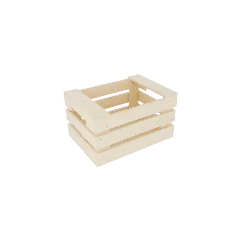 BOÎTE PRÉSENTATION WOOD  17x12x9 CM NATUREL BOIS (20 UNITÉ)