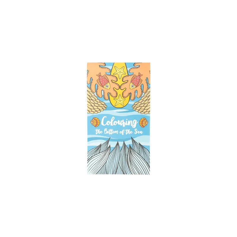 CAHIERS COLORIAGE "FOND DE LA MER" 100 G/M2 12,5x22 CM QUADRICHROMIE CELLULOSE (100 UNITÉ) CAHIERS COLORIAGE "FOND DE LA MER" 100 G/M2 12,5x22 CM QUADRICHROMIE CELLULOSE (100 UNITÉ)