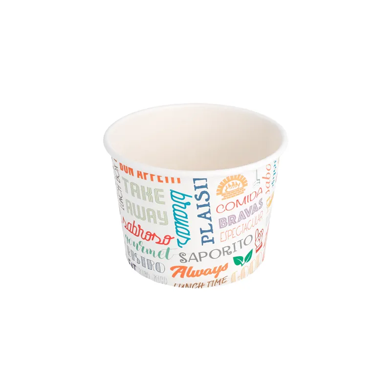 POTS 'PAROLE' 500 ML 280 + 18 PE G/M2 Ø11x8,2 CM BLANC CARTON (500 UNITÉ) POTS 'PAROLE' 500 ML 280 + 18 PE G/M2 Ø11x8,2 CM BLANC CARTON (500 UNITÉ)