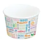 POTS 'PAROLE' 1000 ML 300 + 18 PE G/M2 Ø13,5x10,4 CM BLANC CARTON (500 UNITÉ) POTS