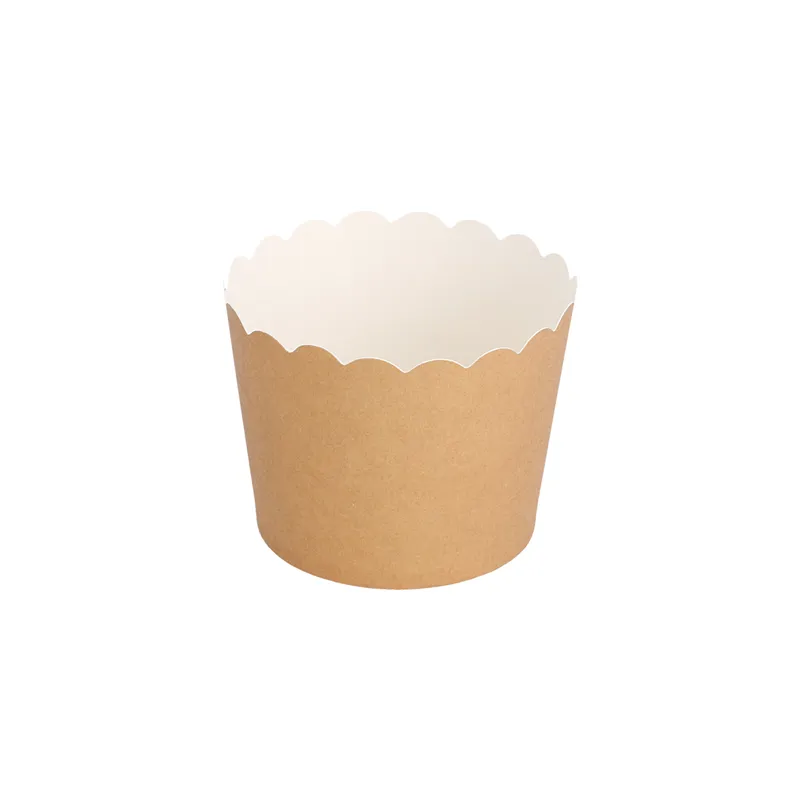 MUFFIN CUPS 160 + 15 PE G/M2 Ø 5x4,5 CM MARRON CARTON (100 UNITÉ) MUFFIN CUPS 160 + 15 PE G/M2 Ø 5x4,5 CM MARRON CARTON (100 UNITÉ)