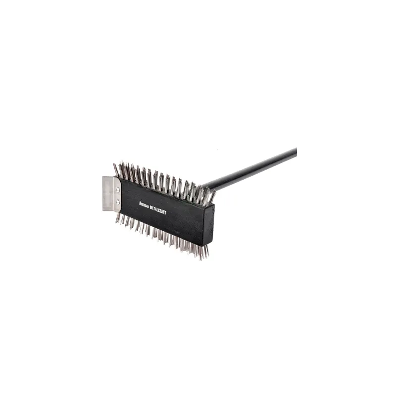 BROSSE NETTOYAGE GRILLS 76x21x12,5 CM NOIR ACIER (1 UNITÉ) BROSSE NETTOYAGE GRILLS 76x21x12,5 CM NOIR ACIER (1 UNITÉ)