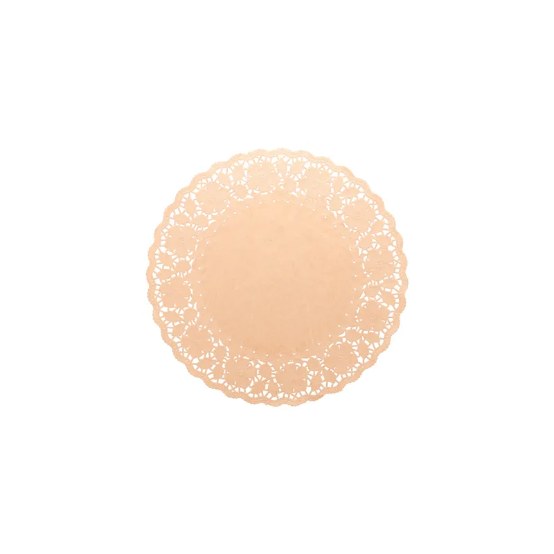 DENTELLES RONDES AJOURÉES 40 G/M2 Ø 42 CM NATUREL KRAFT (250 UNITÉ) DENTELLES RONDES AJOURÉES 40 G/M2 Ø 42 CM NATUREL KRAFT (250 UNITÉ)