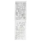 CAHIERS COLORIAGE "CHÂTEAUX" 100 G/M2 12,5x22 CM QUADRICHROMIE CELLULOSE (100 UNITÉ) CAHIERS COLORIAGE "CHÂTEAUX"