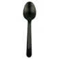 CUILLÈRES WOOD 'ELEGANCE' 16,5 CM NOIR BOIS (100 UNITÉ) CUILLÈRES