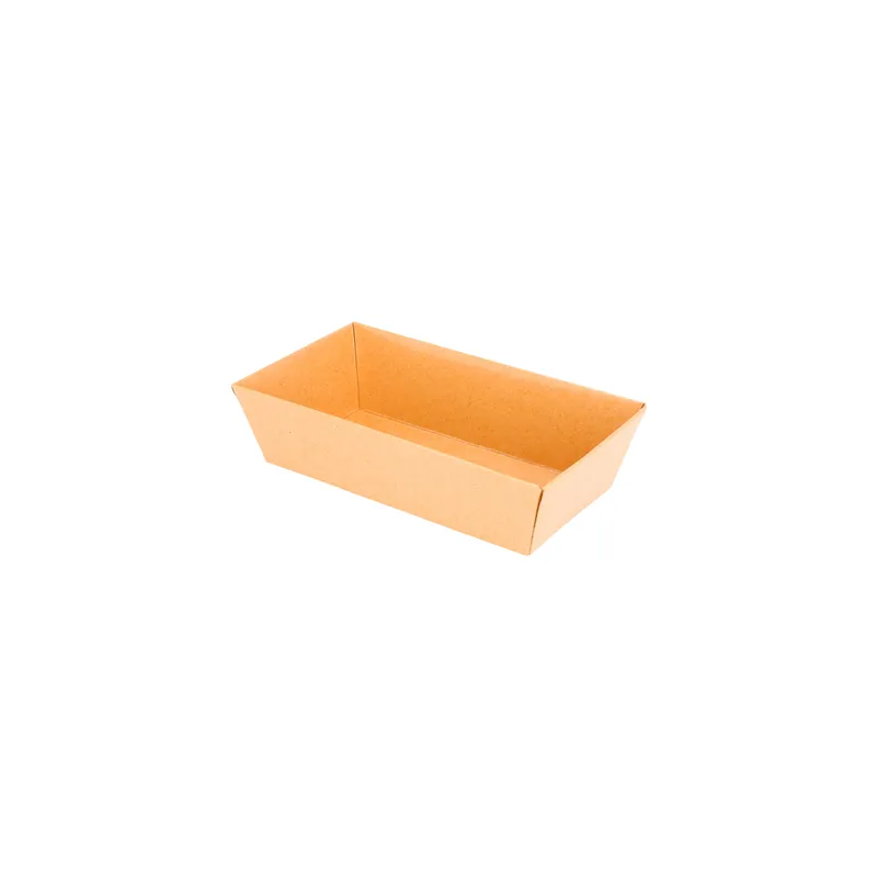 BARQUETTES 250 + 12,5 PE G/M2 13,5x7,5x3,5 CM NATUREL KRAFT (1000 UNITÉ) BARQUETTES 250 + 12,5 PE G/M2 13,5x7,5x3,5 CM NATUREL KRAFT (1000 UNITÉ)