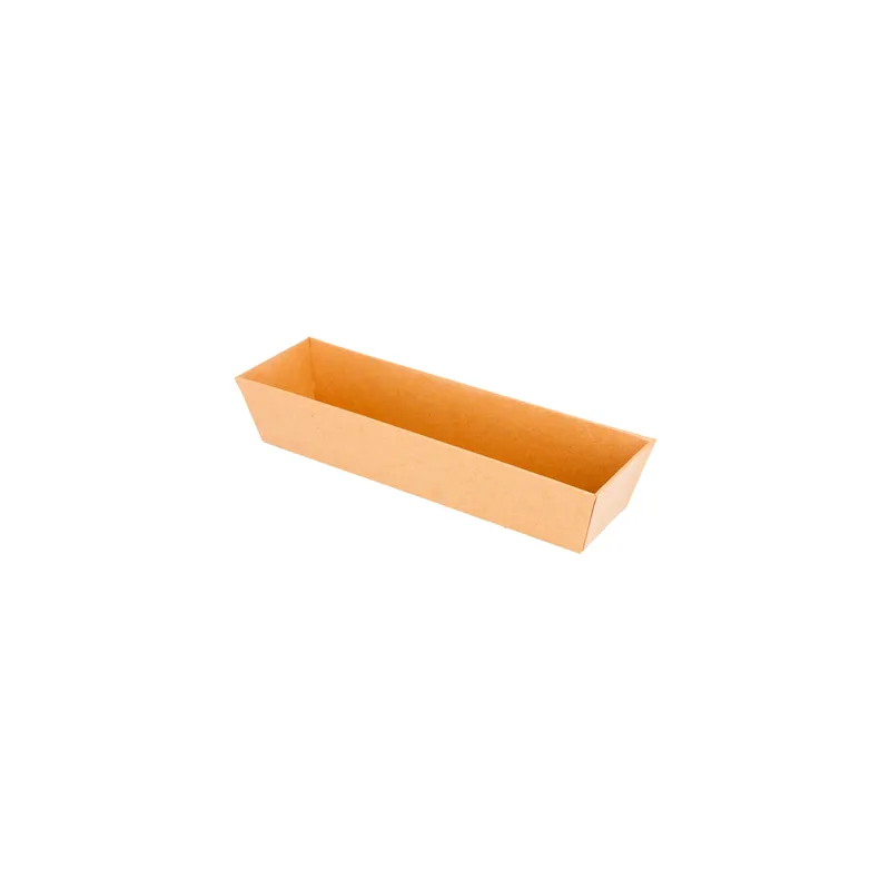 BARQUETTES  250 + 12,5 PE G/M2 18x5,5x3,5 CM NATUREL KRAFT (1000 UNITÉ)