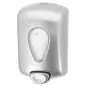DOSEUR DE SAVON 700 ML 13x9x21 CM ARGENTE ABS (1 UNITÉ) DOSEUR DE SAVON