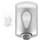 DOSEUR DE SAVON 700 ML 13x9x21 CM ARGENTE ABS (1 UNITÉ) DOSEUR DE SAVON