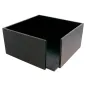 DISTRIBUTEUR SERVIETTES BAMBOO 21x21x10 CM NOIR BAMBOU (1 UNITÉ) DISTRIBUTEUR SERVIETTES