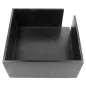 DISTRIBUTEUR SERVIETTES BAMBOO 21x21x10 CM NOIR BAMBOU (1 UNITÉ) DISTRIBUTEUR SERVIETTES