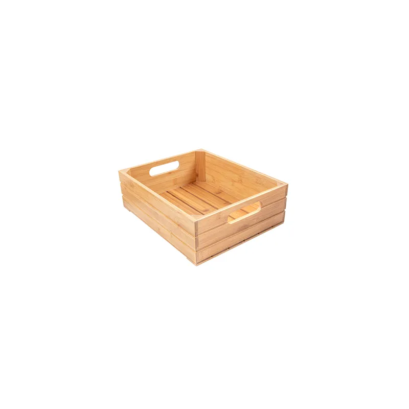 BOÎTE BUFFET GN 1/2 BAMBOO 32,5x26,5x10 CM NATUREL BAMBOU (1 UNITÉ) BOÎTE BUFFET GN 1/2 BAMBOO 32,5x26,5x10 CM NATUREL BAMBOU (1 UNITÉ)