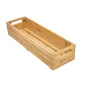 BOÎTE BUFFET GN 2/4 BAMBOO 53x16,2x10 CM NATUREL BAMBOU (1 UNITÉ) BOÎTE BUFFET GN 2/4