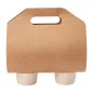 PORTE-GOBELETS, 2 GOBELETS