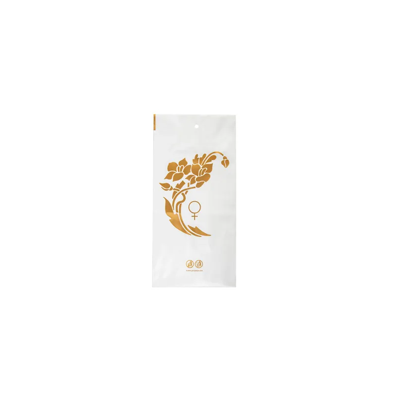 SACHETS HYGIÉNIQUES 'TOUCH OF CHARM'  12,5x25 CM BLANC LDPE (1000 UNITÉ)