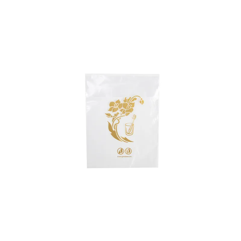 SACHETS PROTECTION DE GOBELETS 'TOUCH OF CHARM'  13,3x17 CM TRANSPARENT LDPE (1000 UNITÉ)