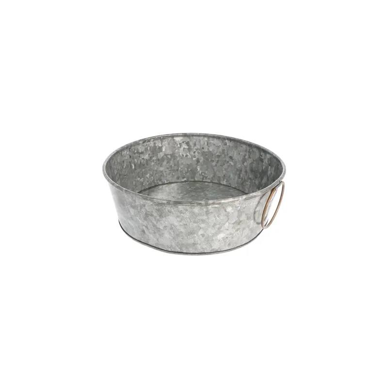 PLATEAU ROND ARTINOX Ø 23x8 CM GALVANISÉ ACIER (1 UNITÉ) PLATEAU ROND ARTINOX Ø 23x8 CM GALVANISÉ ACIER (1 UNITÉ)