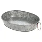 PLATEAU OVALE ARTINOX 25,5x20,5x5 CM GALVANISÉ ACIER (1 UNITÉ) PLATEAU OVALE
