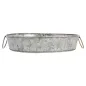 PLATEAU OVALE ARTINOX 25,5x20,5x5 CM GALVANISÉ ACIER (1 UNITÉ) PLATEAU OVALE