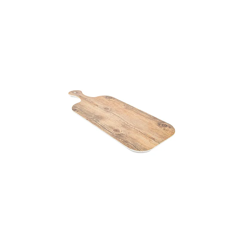 PLATEAUX RECTANGULAIRE AVEC ANSE ASAMI WARE  45x17,5x0,5 CM COMPARAISON BOIS MÉLAMINE (6 UNITÉ)