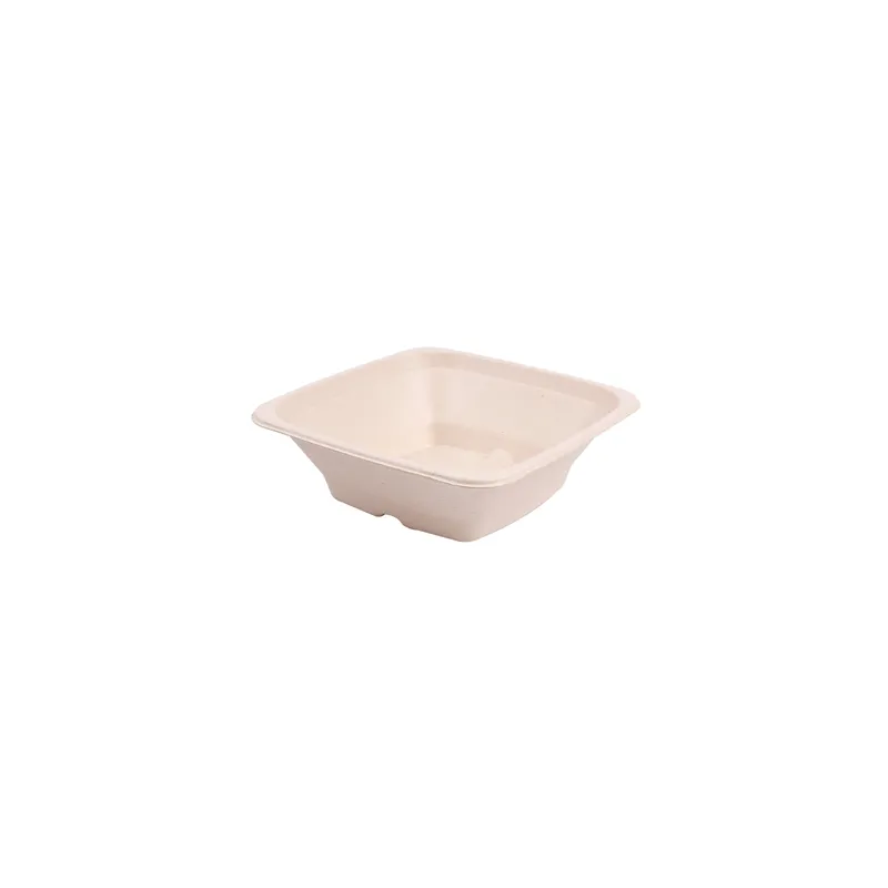BOLS CARRÉS BIONIC 700 ML 18x18x6 CM NATUREL BAGASSE (400 UNITÉ) BOLS CARRÉS BIONIC 700 ML 18x18x6 CM NATUREL BAGASSE (400 UNITÉ)