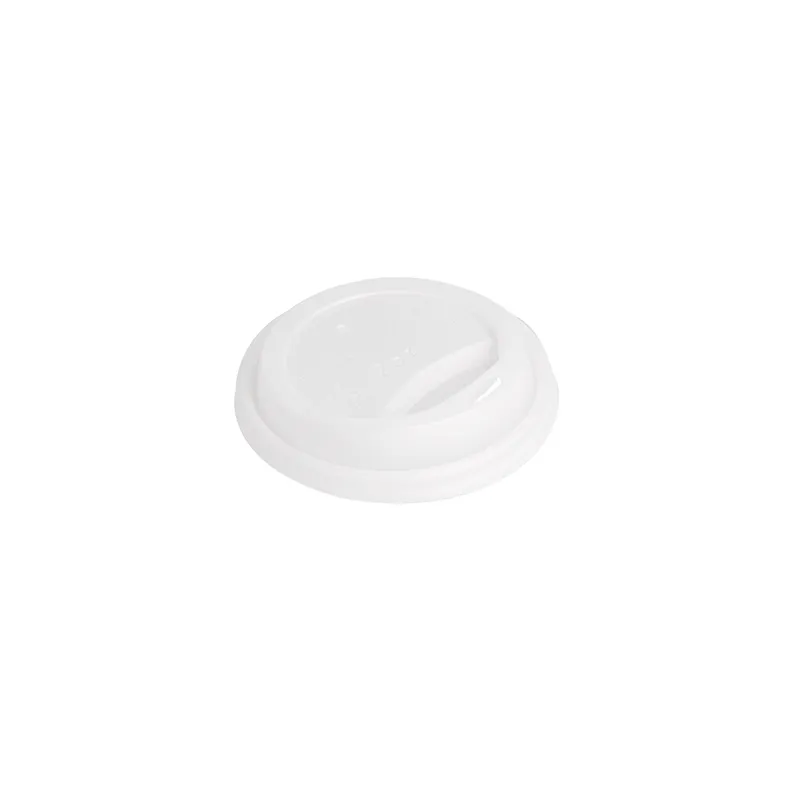 COUVERCLES POUR GOBELETS 240 ML 'BIODEGRADABLE' BLANC CPLA (1000 UNITÉ) COUVERCLES POUR GOBELETS 240 ML 'BIODEGRADABLE' BLANC CPLA (1000 UNITÉ)