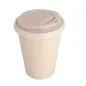 COUVERCLES POUR GOBELETS 300/360 ML 'BIODEGRADABLE' BLANC CPLA (1000 UNITÉ) COUVERCLES POUR GOBELETS 300/360 ML