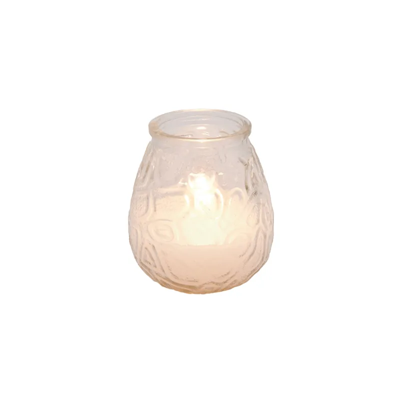 BOUGIES EN VERRE ANTITABAC 'MONARCH' 9,5x9,5 CM TRANSPARENT PARAFFINE (24 UNITÉ) BOUGIES EN VERRE ANTITABAC 'MONARCH' 9,5x9,5 CM TRANSPARENT PARAFFINE (24 UNITÉ)