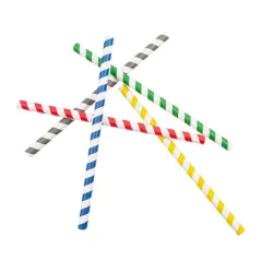 PAILLES DROITES À FRANGES