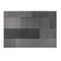 SETS DE TABLE MOSAÏQUE 45X30 CM NOIR PVC (12 UNITÉ) SETS DE TABLE MOSAÏQUE