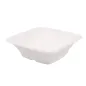 BOLS CARRÉS BIONIC 700 ML 18x18x6 CM BLANC BAGASSE (400 UNITÉ) BOLS CARRÉS
