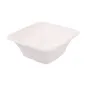 BOLS CARRÉS BIONIC 950 ML 18x18x7 CM BLANC BAGASSE (400 UNITÉ) BOLS CARRÉS