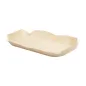 BARQUETTES RECTANGULAIRES WOOD 16,5x11x2 CM NATUREL BOIS (50 UNITÉ) BARQUETTES RECTANGULAIRES