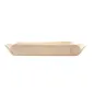 BARQUETTES RECTANGULAIRES WOOD 22,5x11,5x3 CM NATUREL BOIS (50 UNITÉ) BARQUETTES RECTANGULAIRES