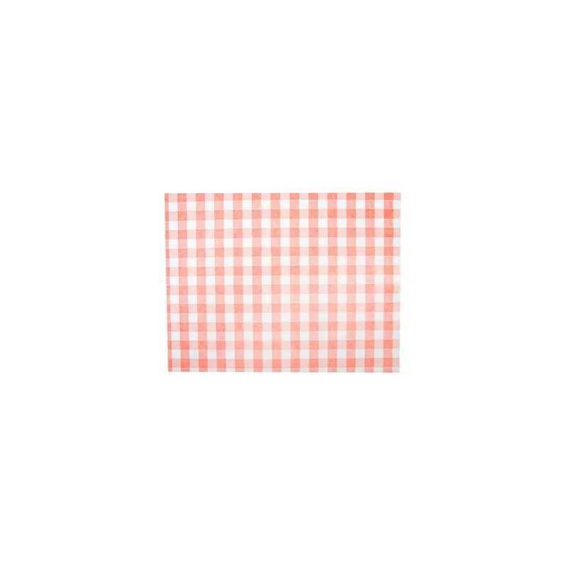 SETS DE TABLE LIKE LINEN 'VICHY' 70 G/M2 30x40 CM ROUGE SPUNLACE (800 UNITÉ)
