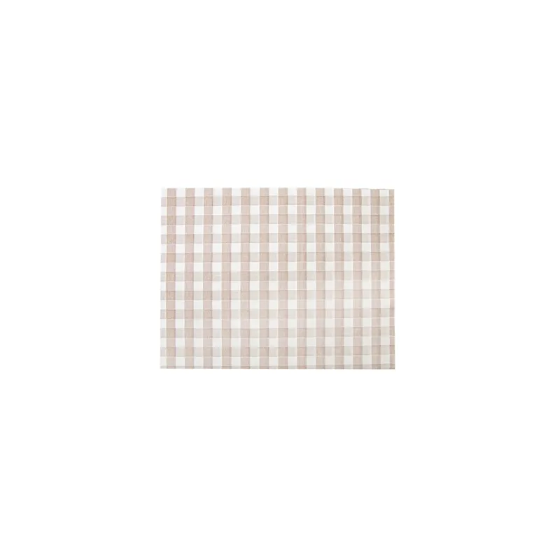 SETS DE TABLE LIKE LINEN 'VICHY' 70 G/M2 30x40 CM TAUPE SPUNLACE (800 UNITÉ)