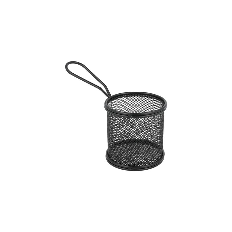 MINI FRITEUSES RONDES ARTINOX Ø 9x8 CM NOIR ACIER (6 UNITÉ) MINI FRITEUSES RONDES ARTINOX Ø 9x8 CM NOIR ACIER (6 UNITÉ)