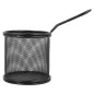 MINI FRITEUSES RONDES ARTINOX Ø 9x8 CM NOIR ACIER (6 UNITÉ) MINI FRITEUSES RONDES