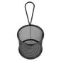 MINI FRITEUSES RONDES ARTINOX Ø 9x8 CM NOIR ACIER (6 UNITÉ) MINI FRITEUSES RONDES