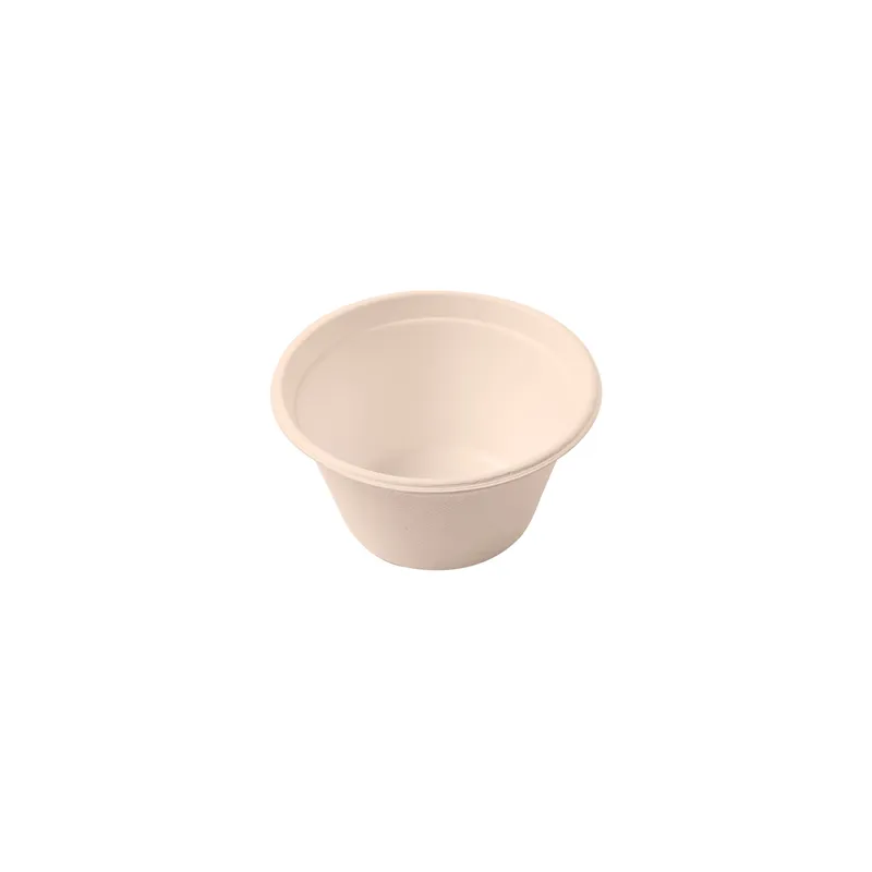 POTS BIONIC 360 ML Ø 11,6x6,3 CM NATUREL BAGASSE (500 UNITÉ)