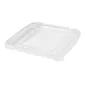 COUVERCLES 228.40/41/42,226.93/94/95 18,5x18,5x1,3 CM TRANSPARENT PET (400 UNITÉ) COUVERCLES 228.40/41/42,226.93/94/95