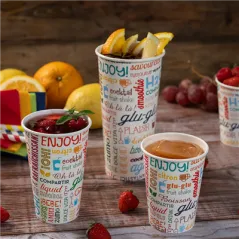 GOBELETS BOISSONS CHAUDES 1 PAROI