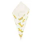 SACHETS EN POINTE 'CHIPS' 100 G 70 G/M2 24x17 CM BLANC PARCH.INGRAISSABLE (2000 UNITÉ) SACHETS EN POINTE