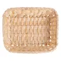 PANIER RECTANGULAIRE SIMILAIRE OSIER 18x14x5 CM NATUREL PP (1 UNITÉ) PANIER RECTANGULAIRE SIMILAIRE OSIER