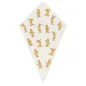 CORNETS AVEC LANGUETTES THEPACK 'CHIPS' 250 G 16,5x27 CM BLANC CARTON NANO-MICRO (1200 UNITÉ) CORNETS AVEC LANGUETTES
