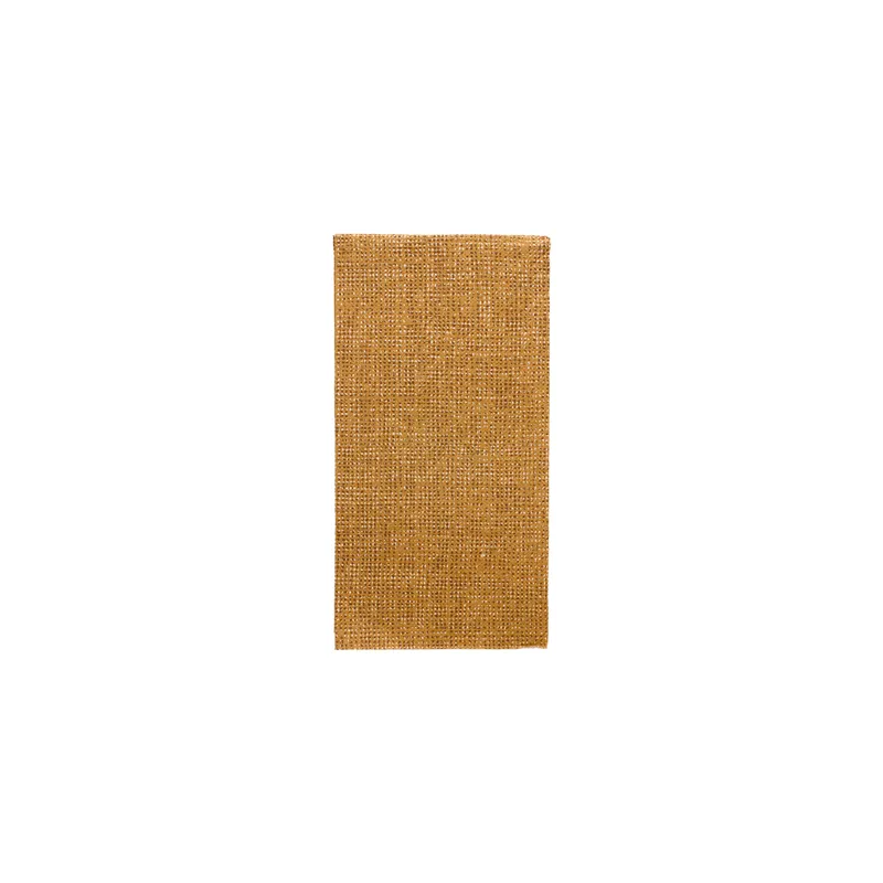 SERVIETTES ECOLABEL P. 1/8 DOUBLE POINT 'ARPILLERA' 19 G/M2 40x40 CM MARRON OUATE RECYCLÉE (1200 UNITÉ)