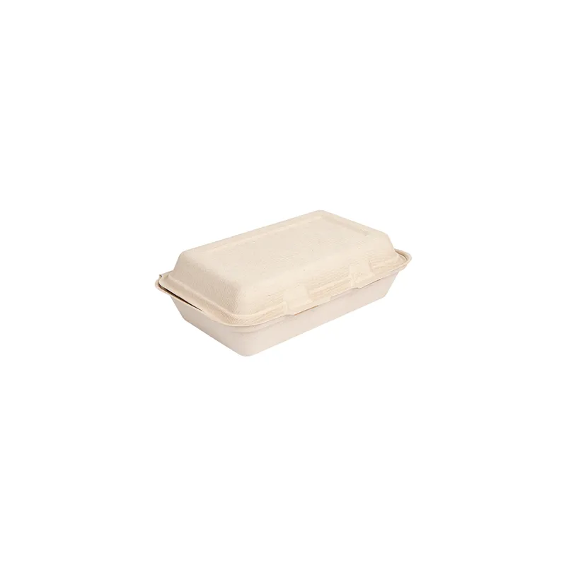 COQUILLES "L" BIONIC 1 L 16x24x7,5 CM NATUREL BAGASSE (400 UNITÉ)