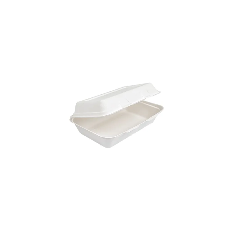 COQUILLES "L" BIONIC 1 L 16x24x7,5 CM BLANC BAGASSE (400 UNITÉ)