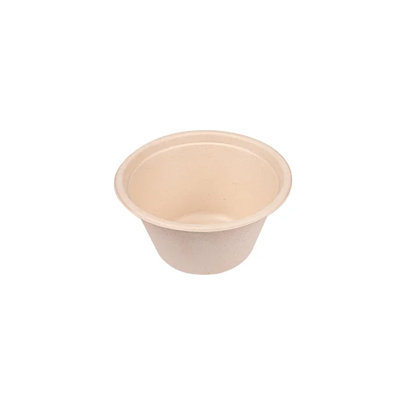 SALADIERS BIONIC 750 ML Ø15,5x8,4 CM NATUREL BAGASSE (600 UNITÉ)